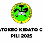 Matokeo ya Form Two 2025 NECTA Mikoa Yote