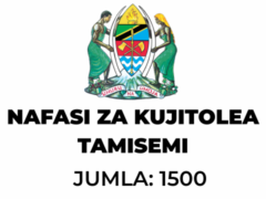 Nafasi 1,500 za Ualimu wa Kujitolea TAMISEMI 2026