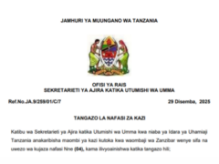 Nafasi za Kazi Idara ya Uhamiaji Zanzibar 2026