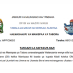 Nafasi za Kazi Manispaa ya Tabora 2026