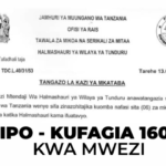 Nafasi za Kazi za Mkataba Wilaya ya Tunduru 2026