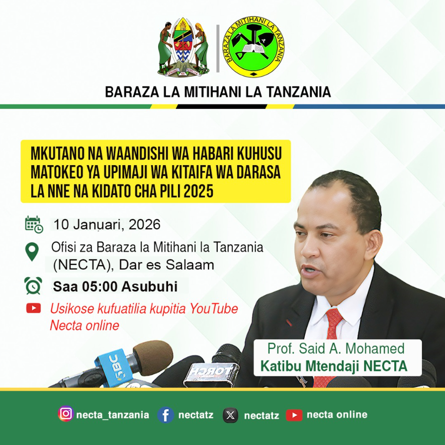 Matokeo ya Kidato cha Pili