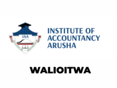 Walioitwa Kwenye Usaili Chuo cha Uhasibu Arusha (IAA) 2026