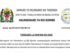 Nafasi za Kazi Mji Njombe 2026