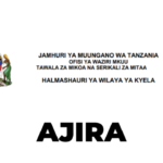 Nafasi za Kazi Wilaya ya Kyela 2026