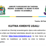 Walioitwa kwenye Usaili Uhamiaji 2026