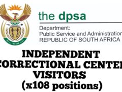 Government Prison Visitors 2026 (INDEPENDENT CORRECTIONAL CENTRE VISITOR )