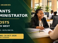 SASSA Grants Administrator Vacancies: 6 Posts Available in North West
